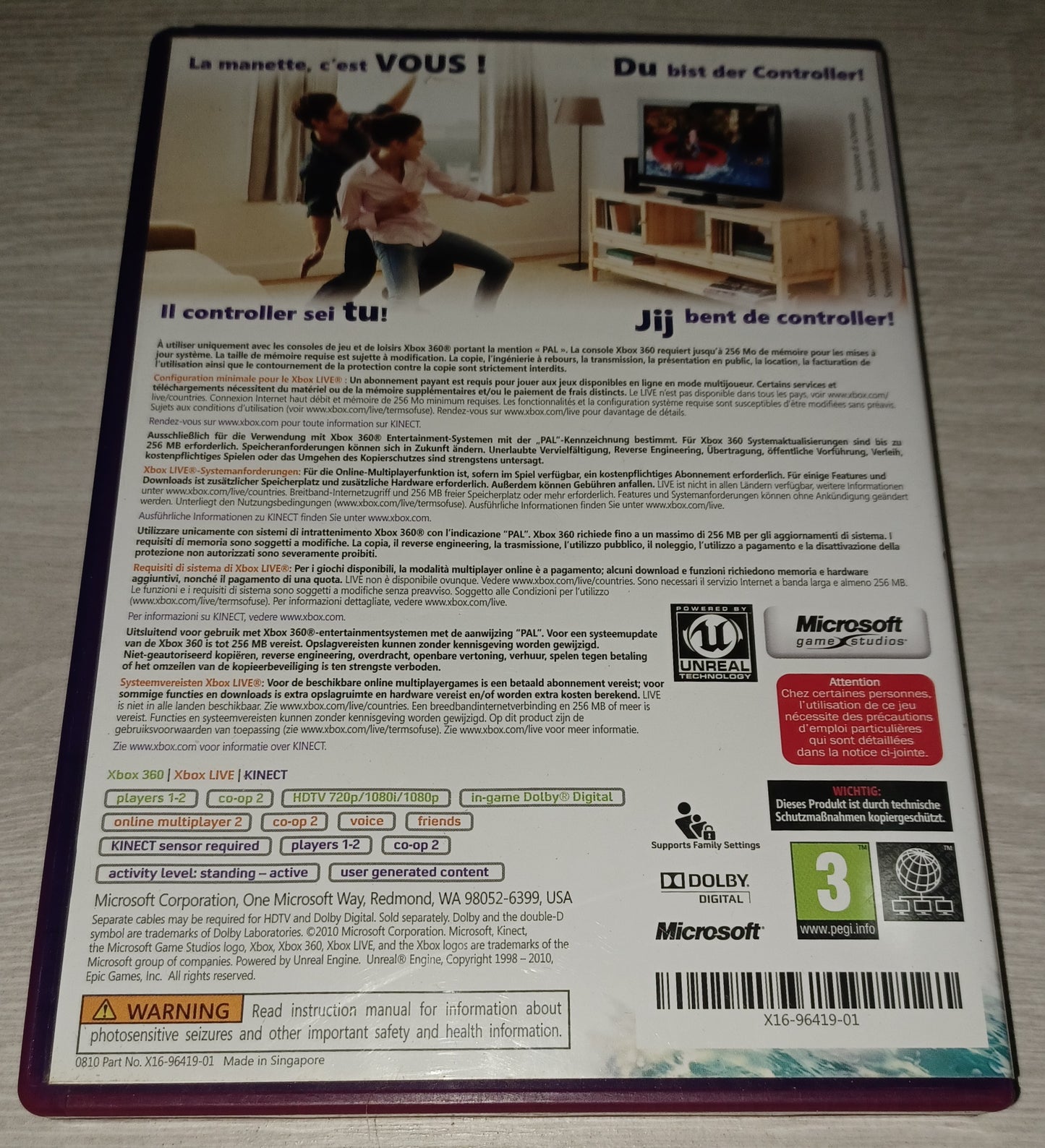Kinect adventures !