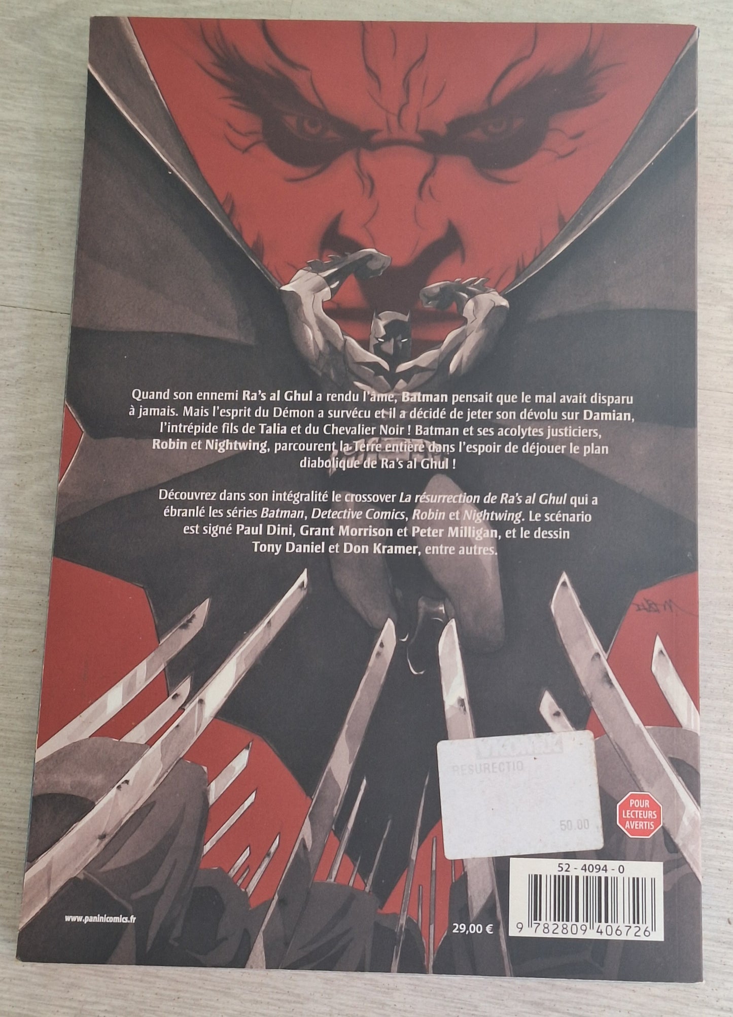 Batman : La résurrection de Ra's Al Ghul