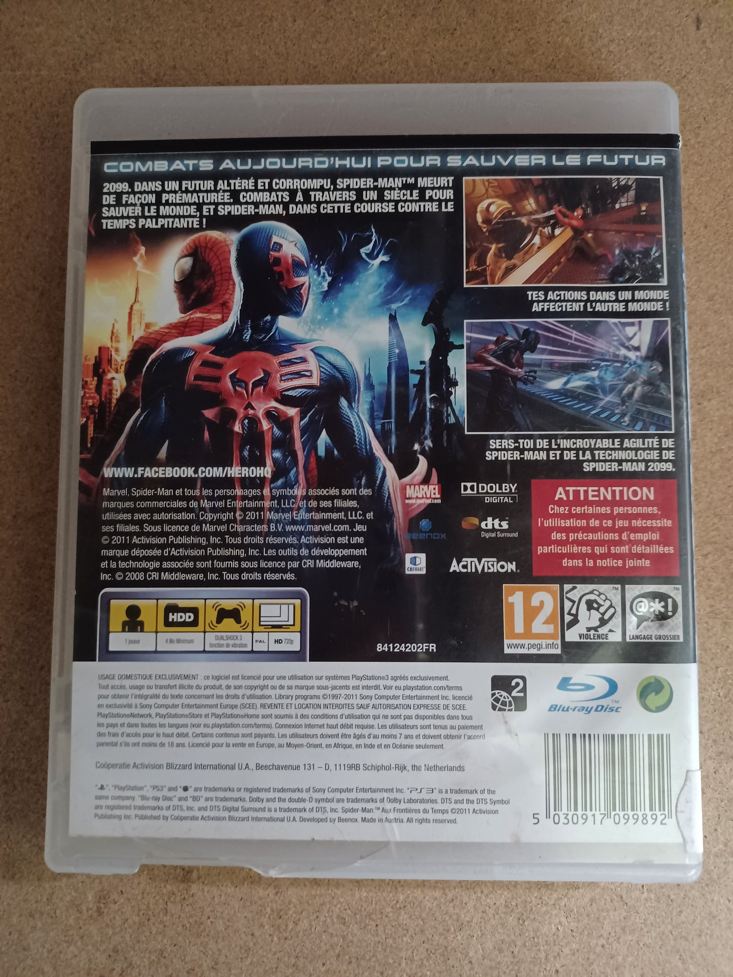 Spider-man aux frontières du temps