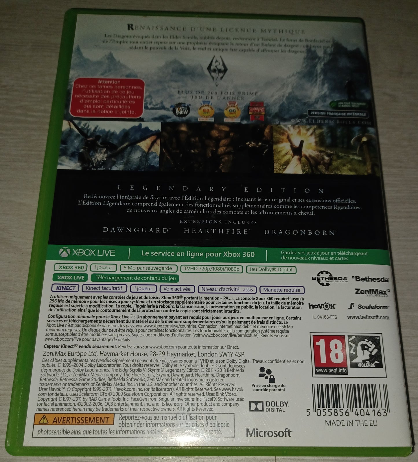 The elder scrolls V Skyrim (classics)