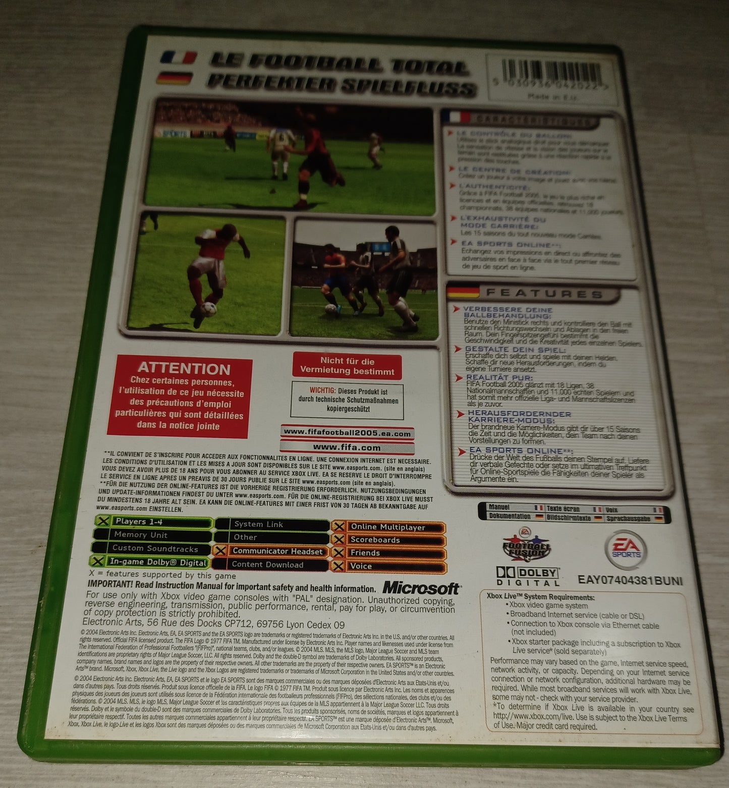 Fifa football 2005