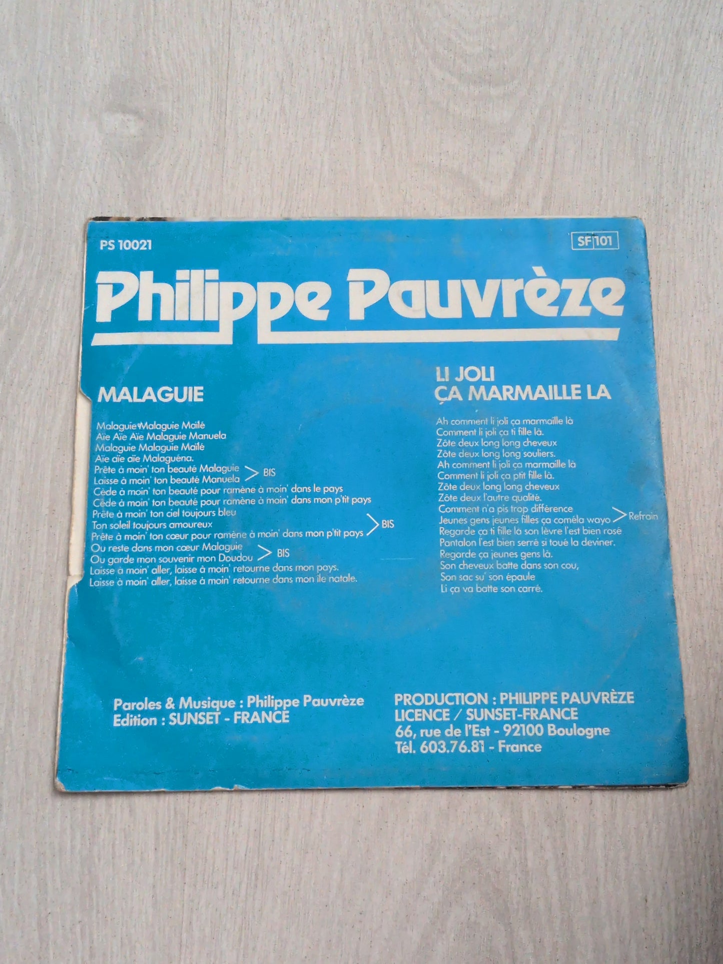 Philippe pauvrèze - Malaguie