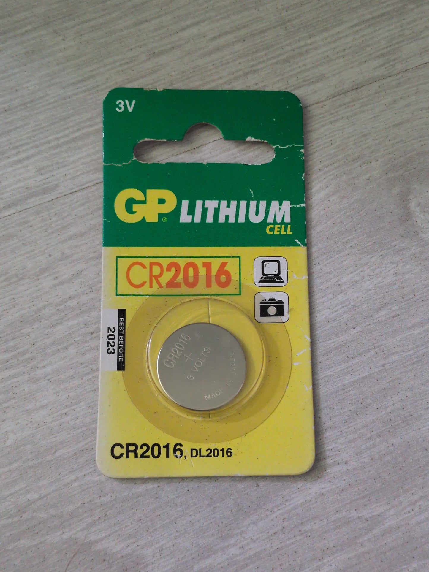 Pile - GP lithium cell