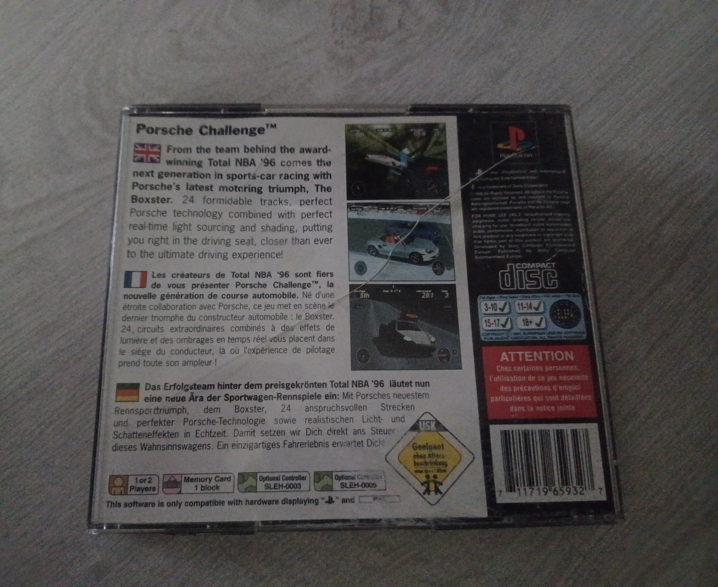Porsche challenge