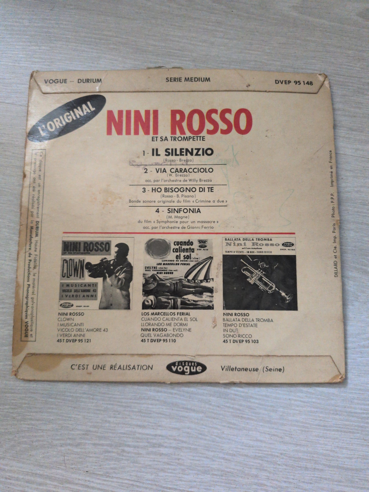 Nini rosso et sa trompette - Il silenzio