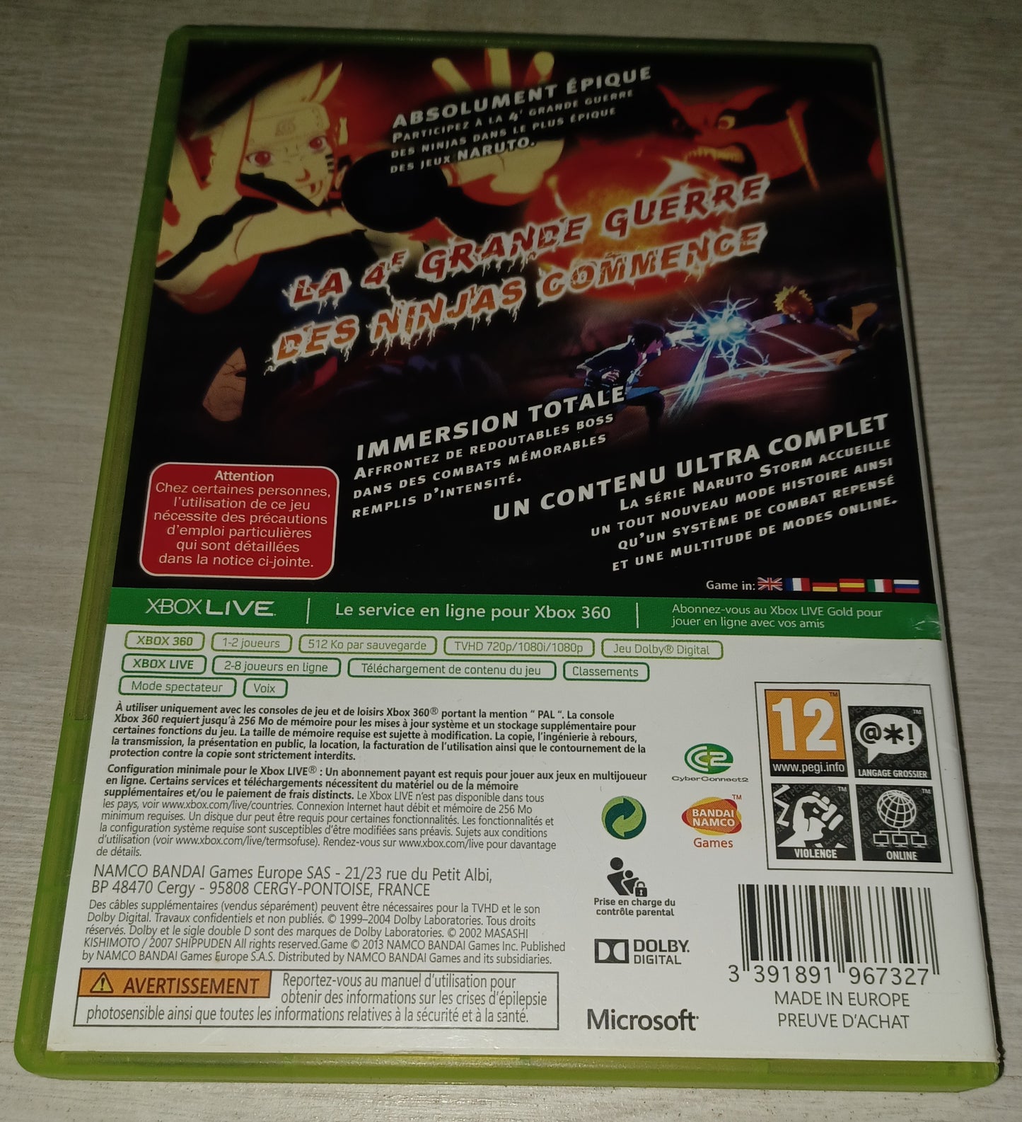Naruto shippuden ultimate ninja storm 3