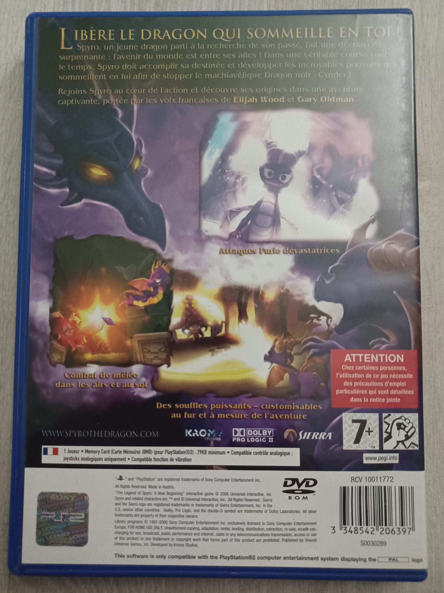 The legend of spyro - A new beginning