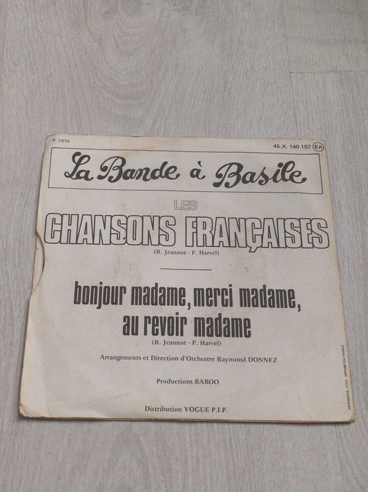 Les chansons françaises - La bande à Basile
