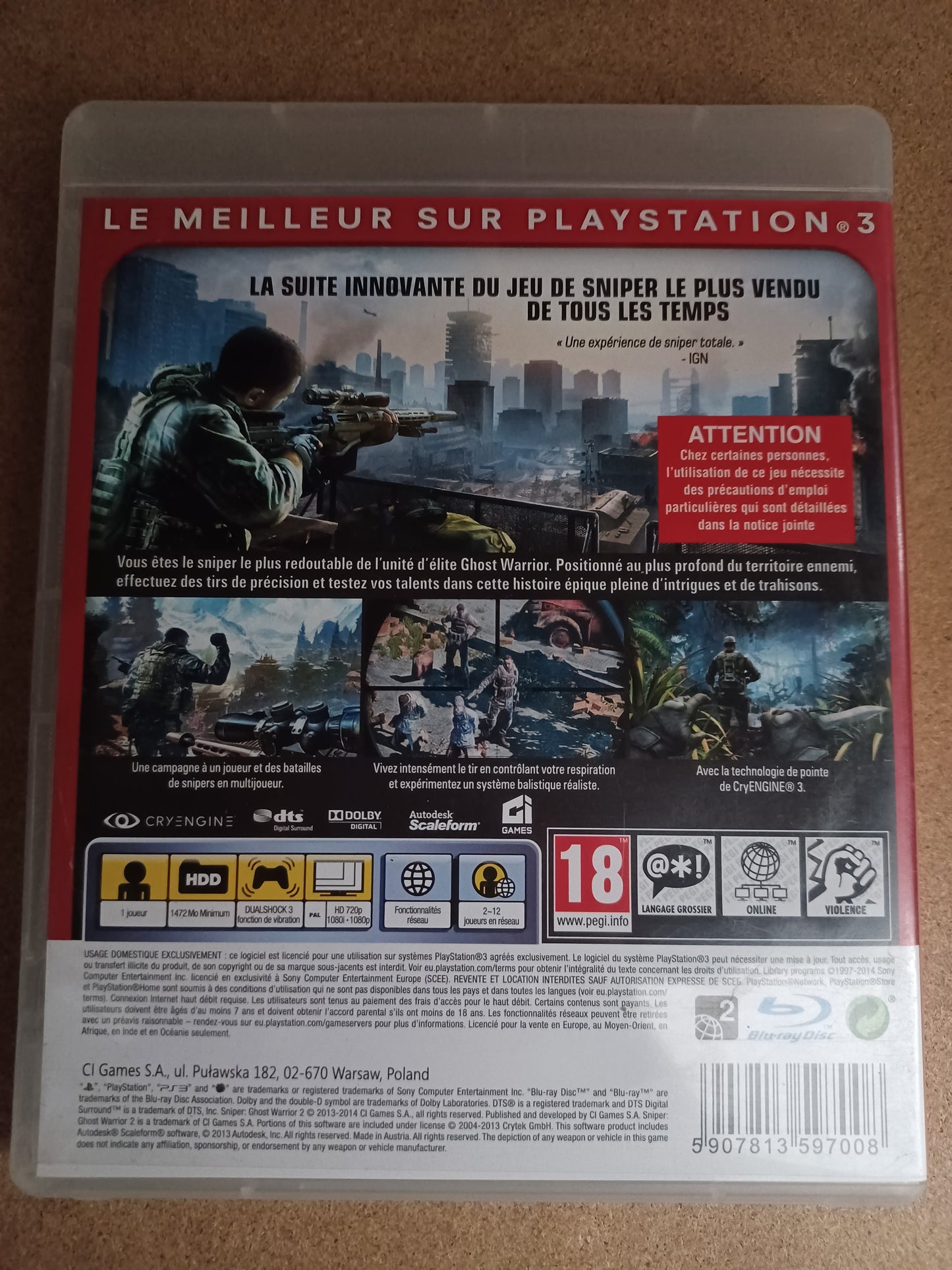 Sniper : Ghost warrior 2