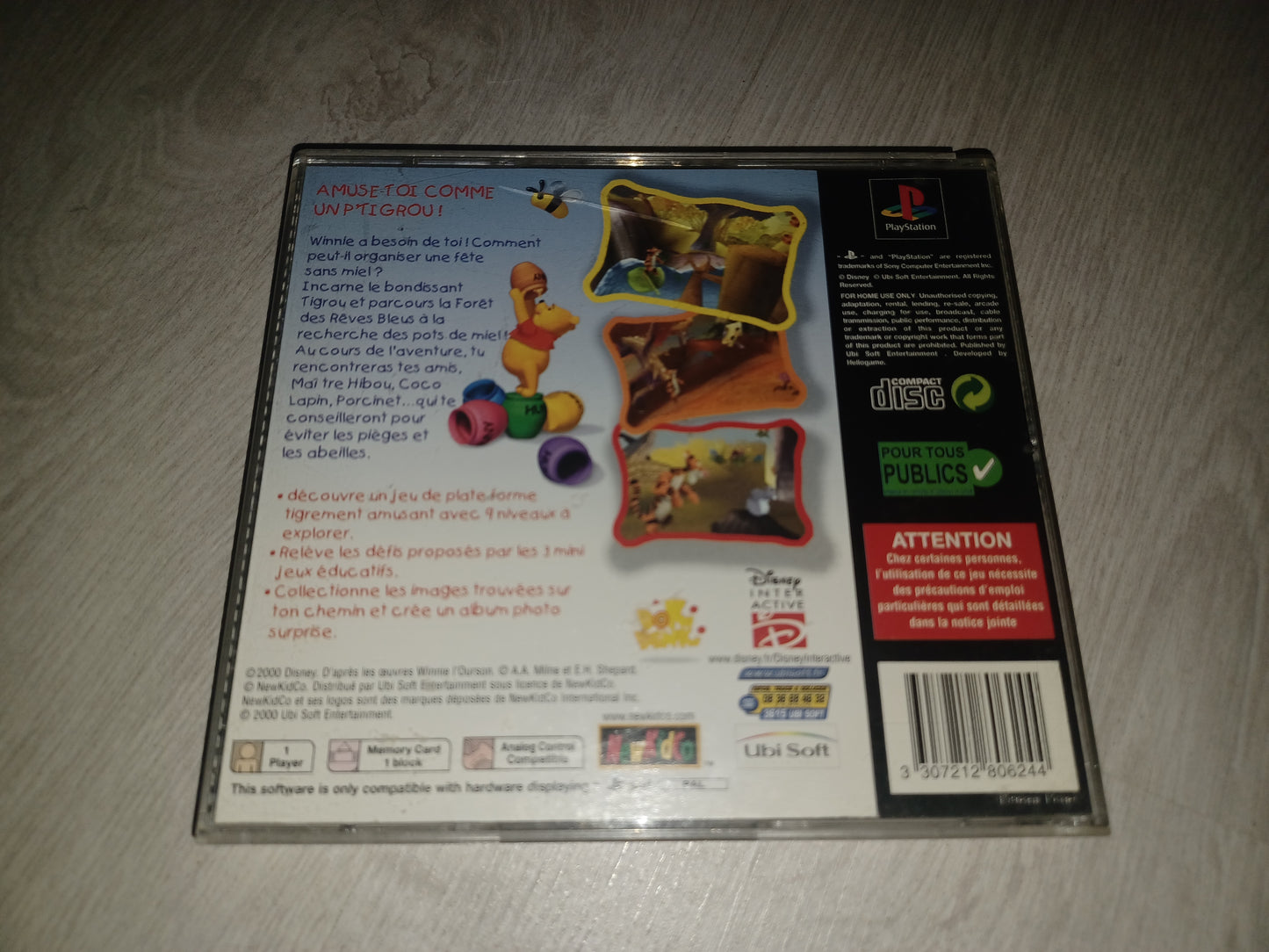 Disney winnie l'ourson : La chasse au miel de Tigrou
