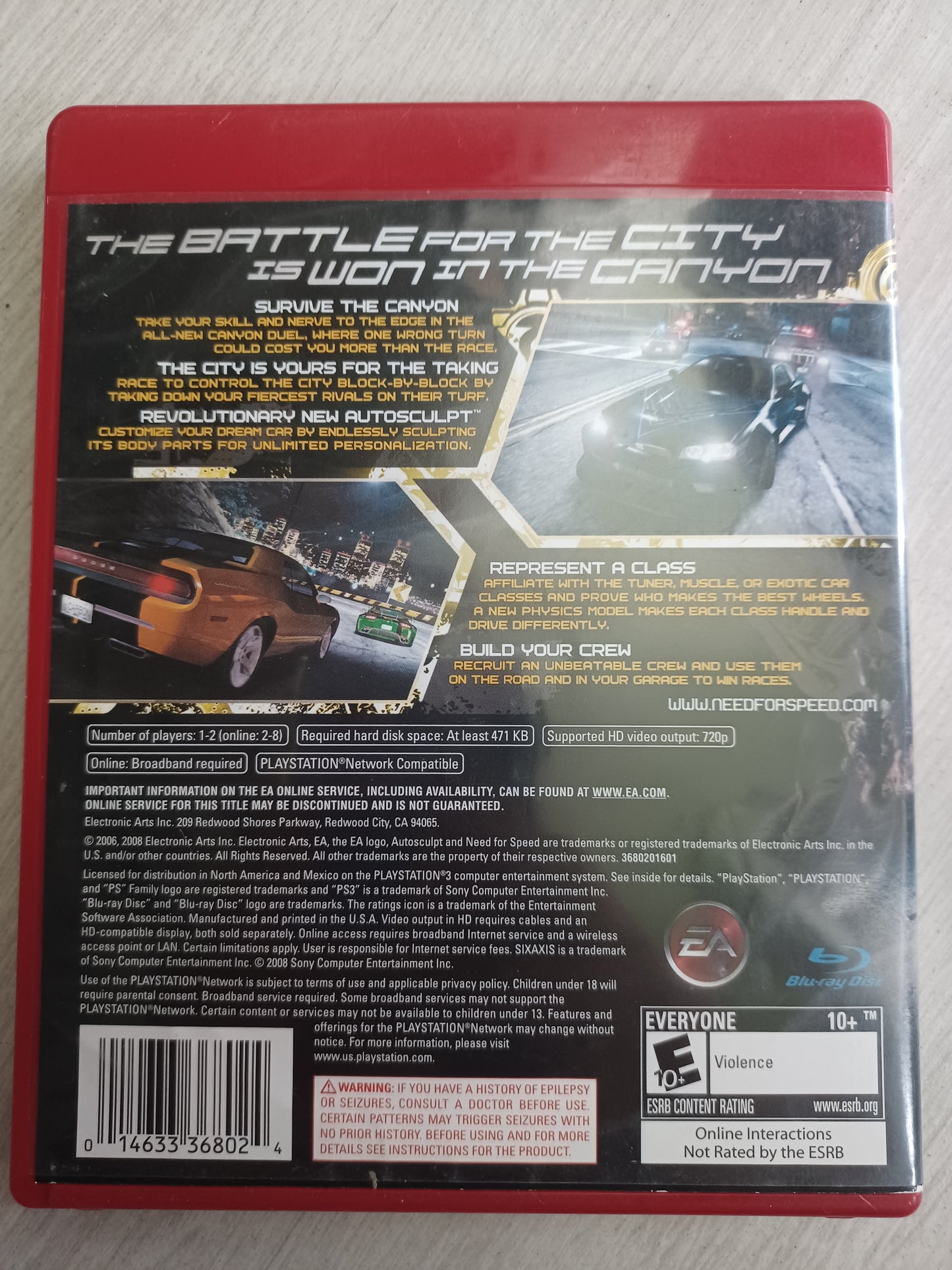 Need for speed carbon