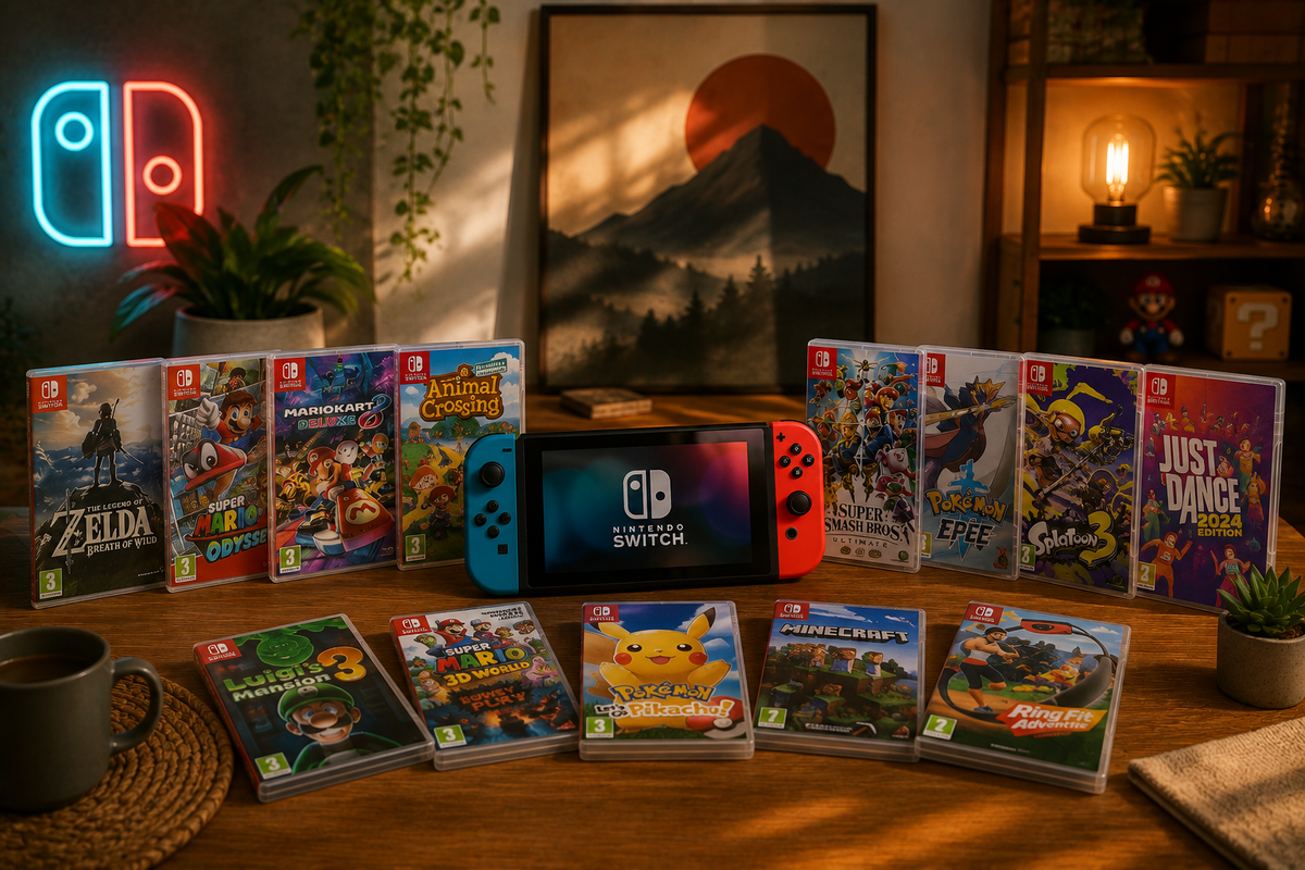 Jeux Nintendo Switch d'occasion à La Réunion disponibles sur Ter La, marketplace locale pour acheter et vendre des jeux vidéo.