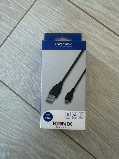 Cordon de charge pour manette PS4