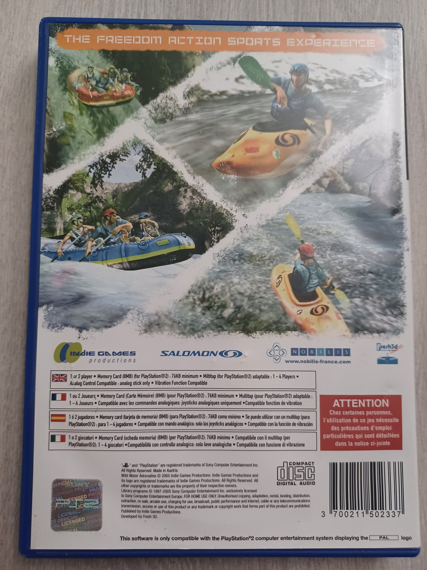 Wild water adrenaline featuring salomon