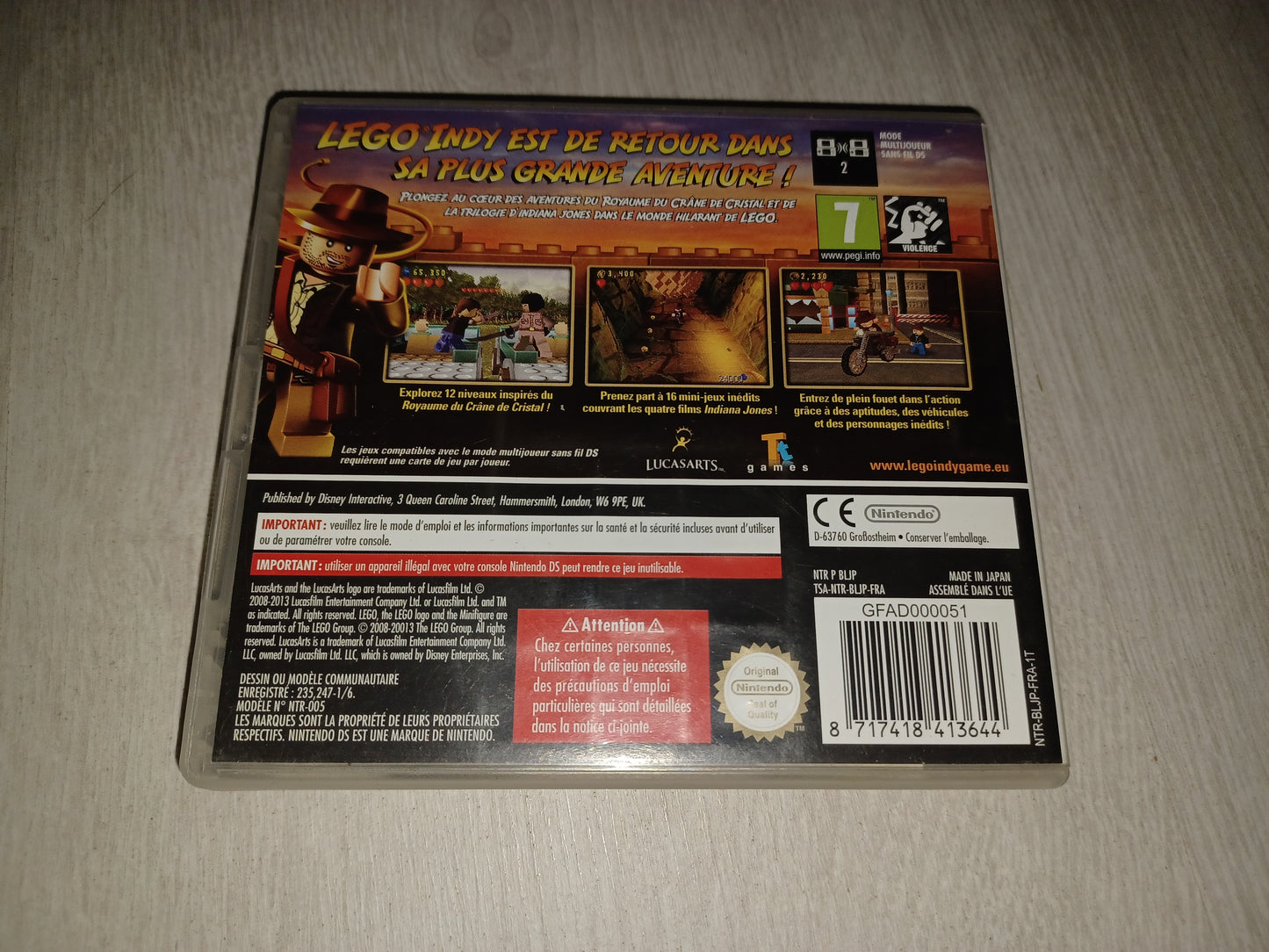 Lego - Indiana Jones 2 : L'aventure continue