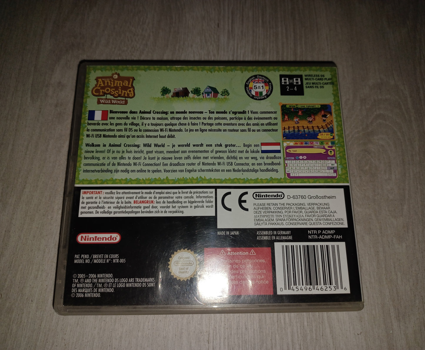 Animal crossing wild world
