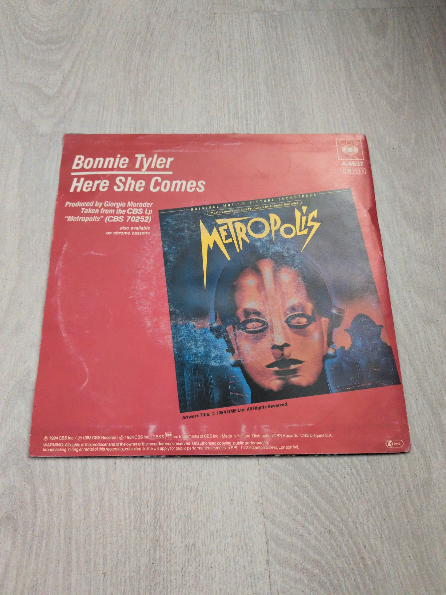 Bonnie Tyler - Here she comes