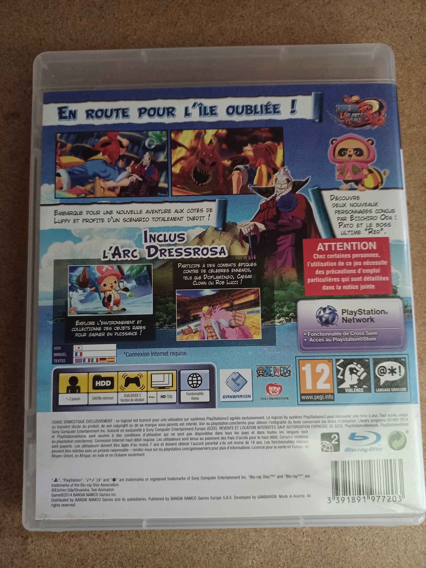 One piece Unlimited world red