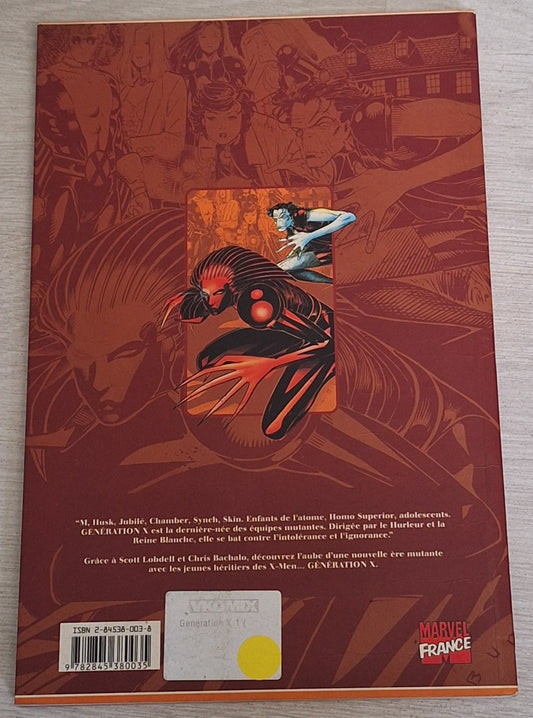 Génération X - volume 1 : Troisième genèse