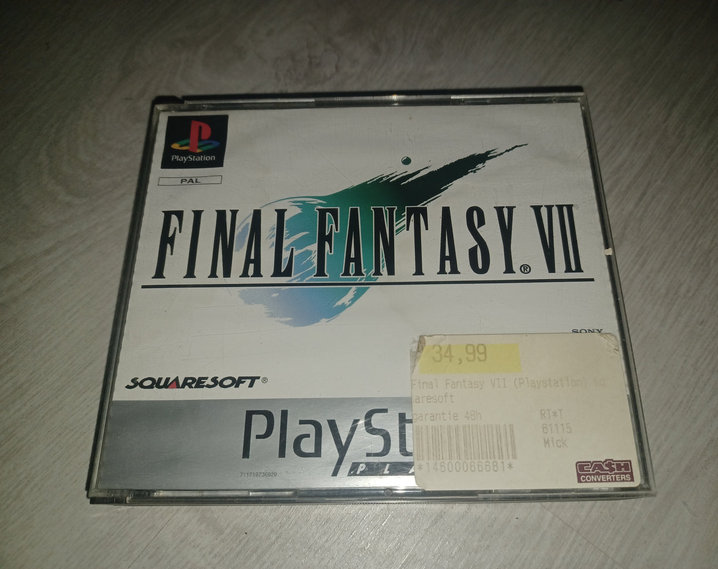 Final fantasy VII (Platinum)