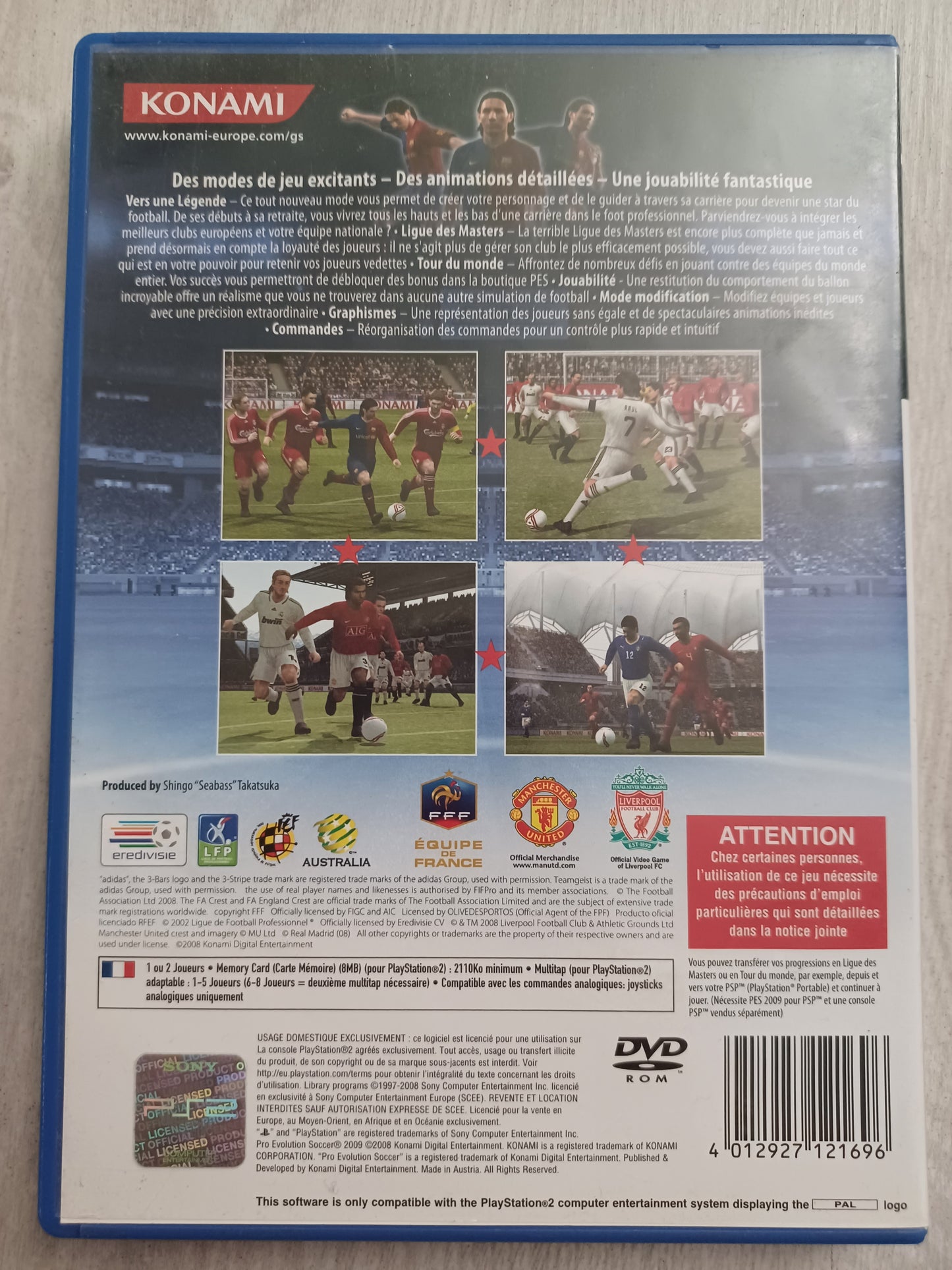 Pro evolution soccer 2009