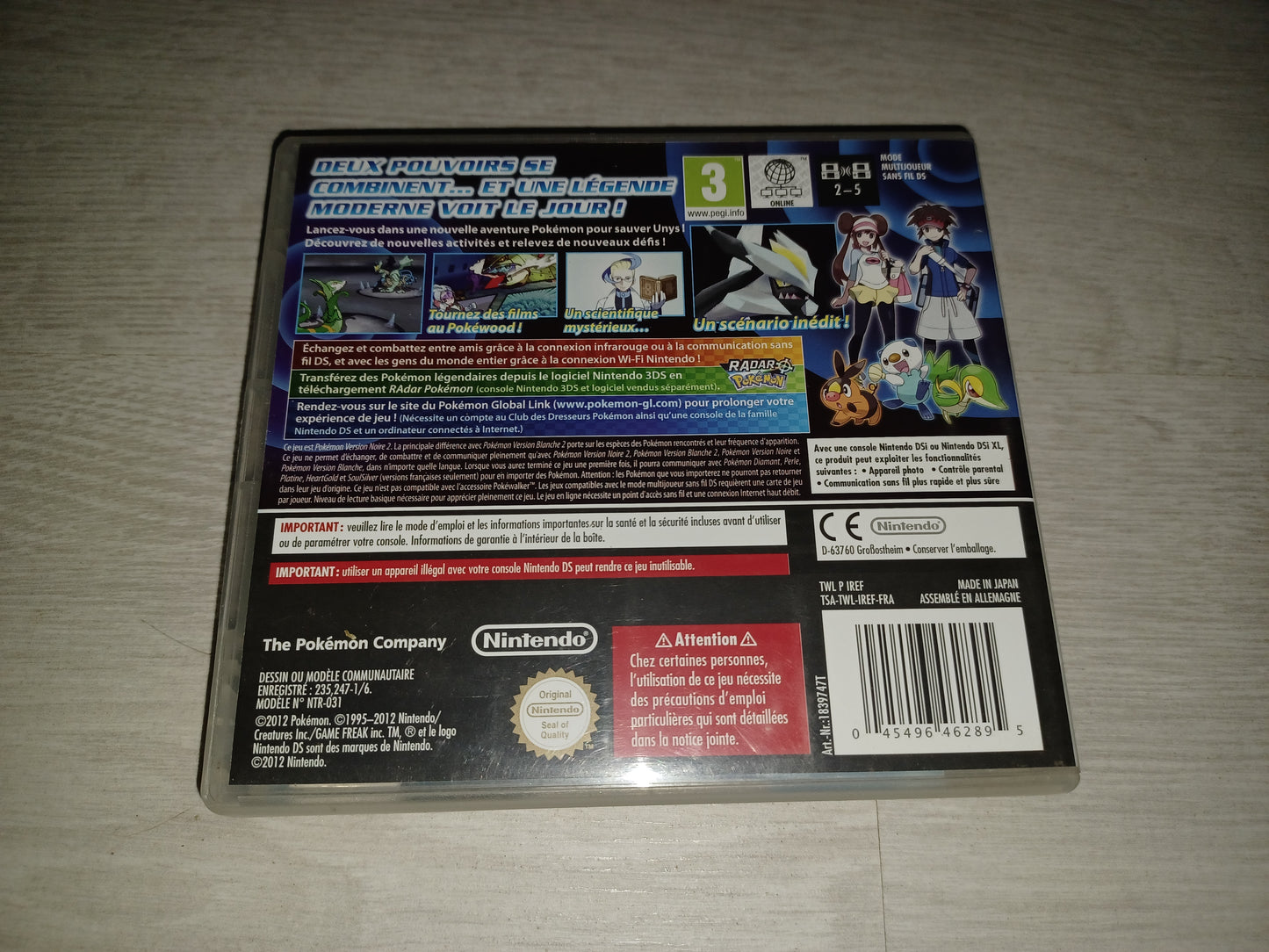 Pokémon version noire 2