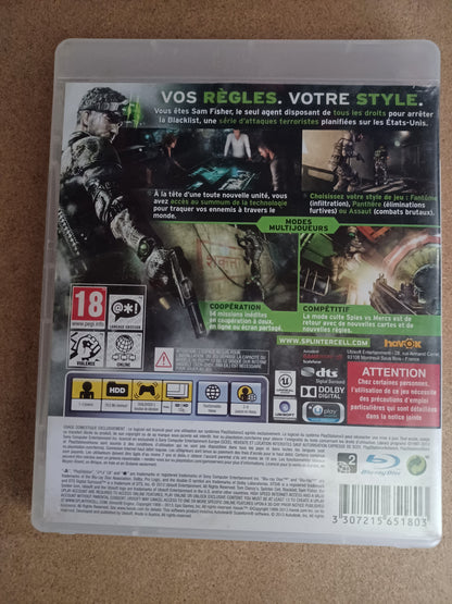 Tom clancy’s Splinter cell blacklist