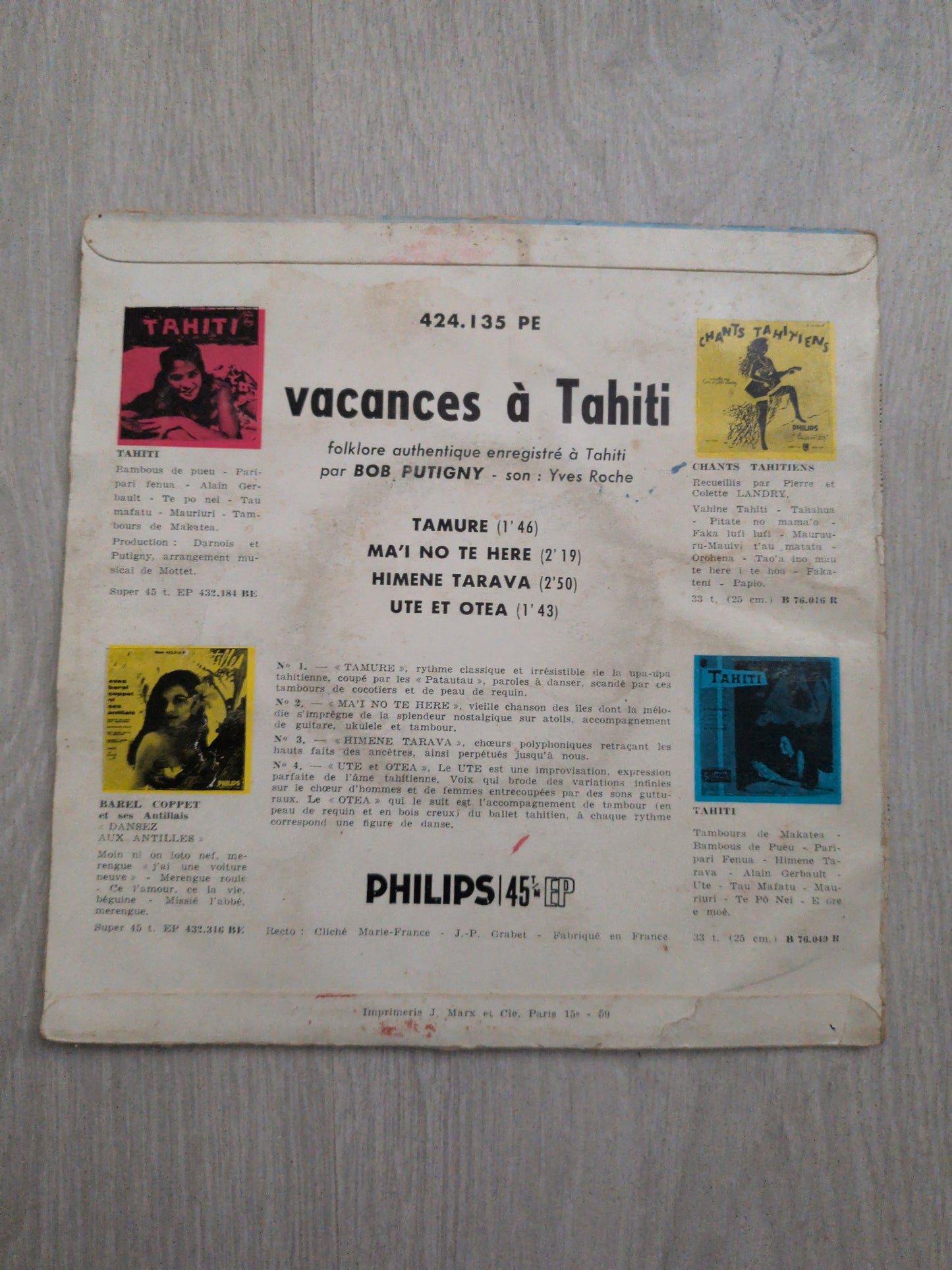 Vacances a tahiti