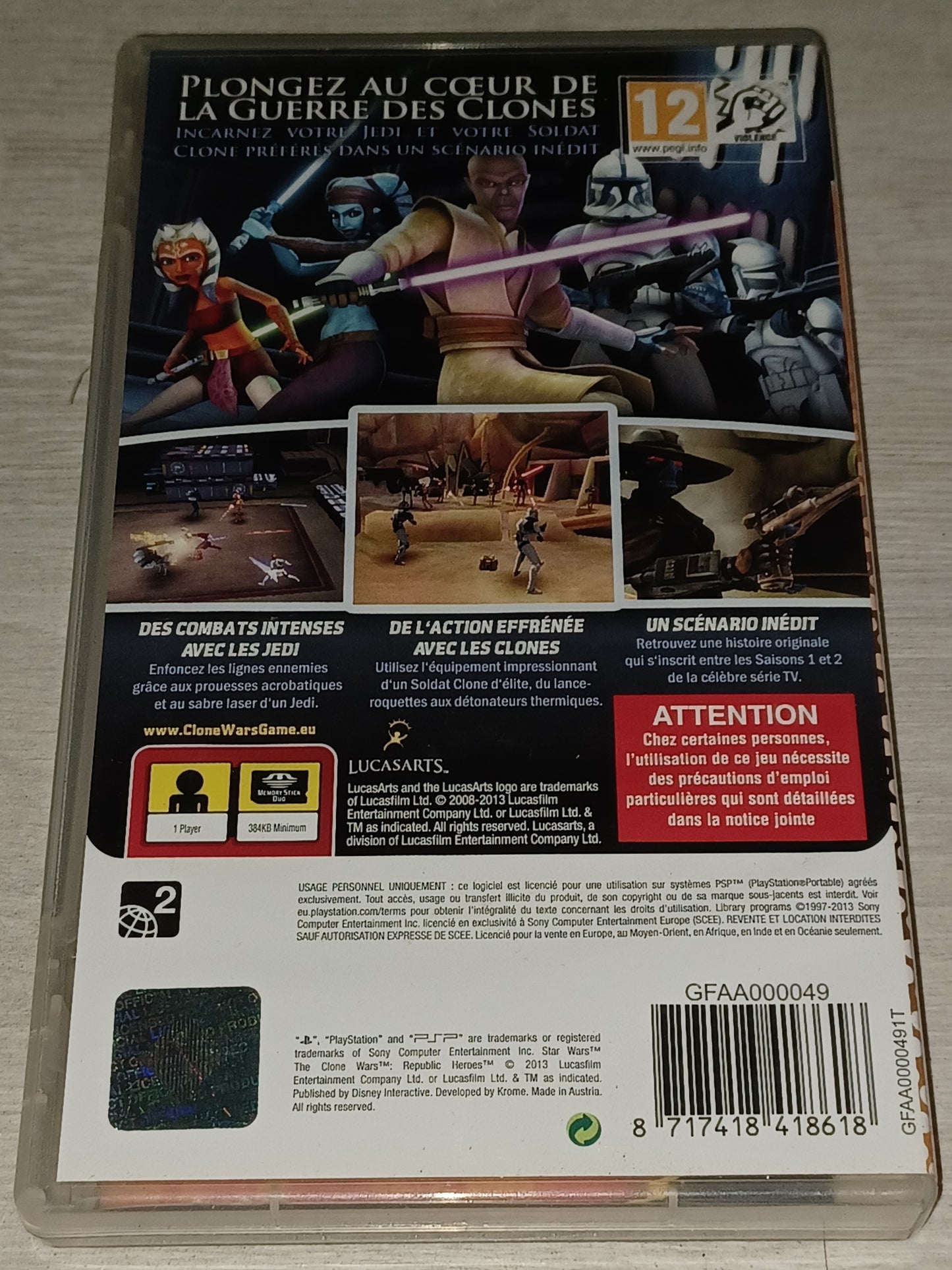 Star wars the clone wars : les héros de la République (essentials)