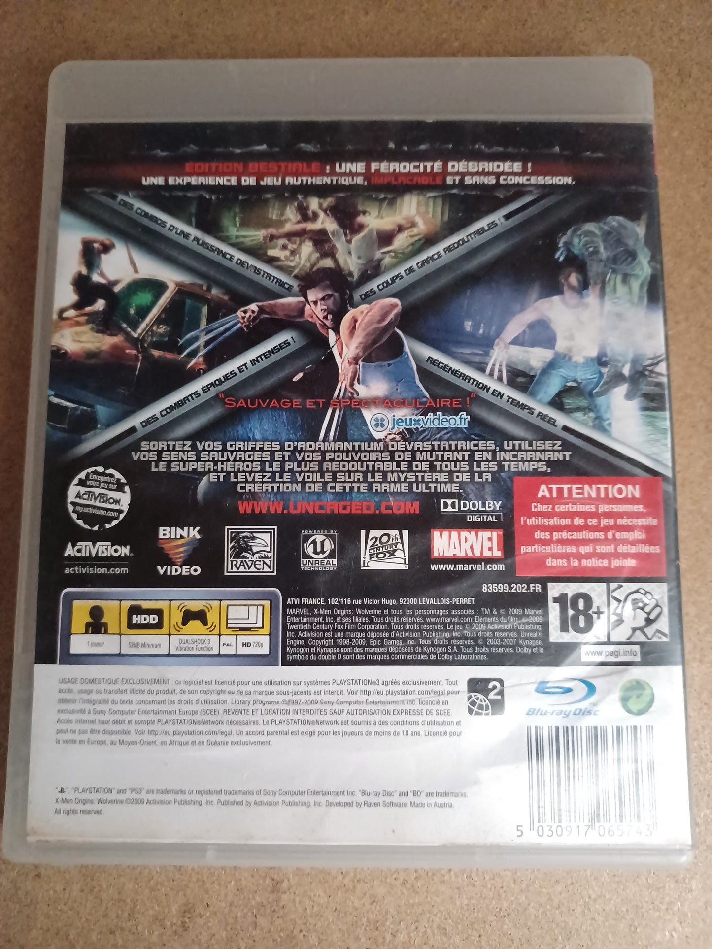 X-men origins : Wolverine edition bestiale