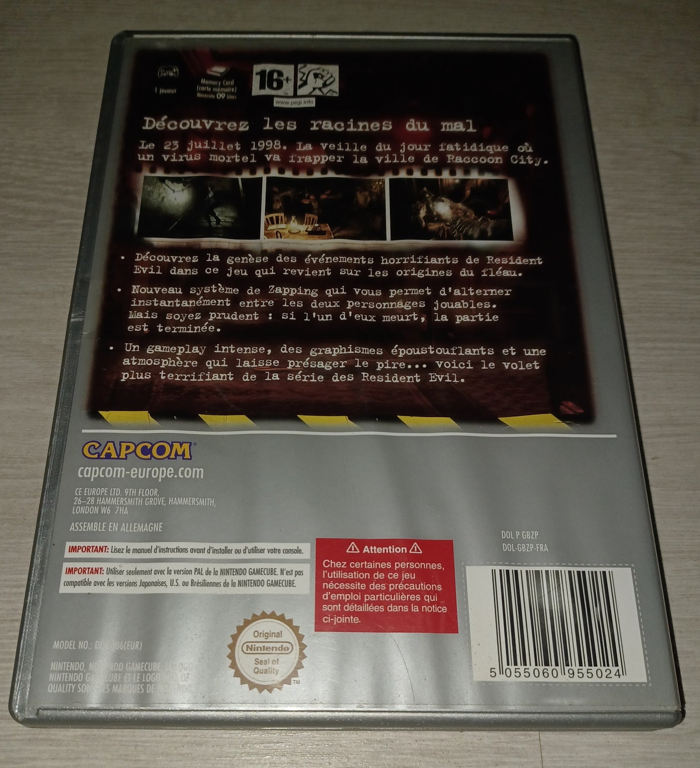 Resident evil zero (le choix des joueurs)