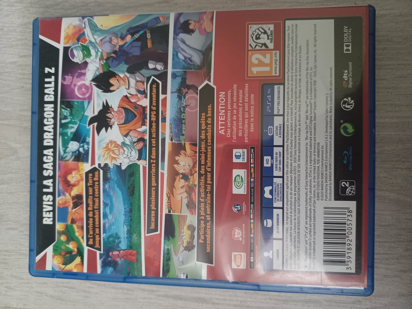 Dragonball z kakarot