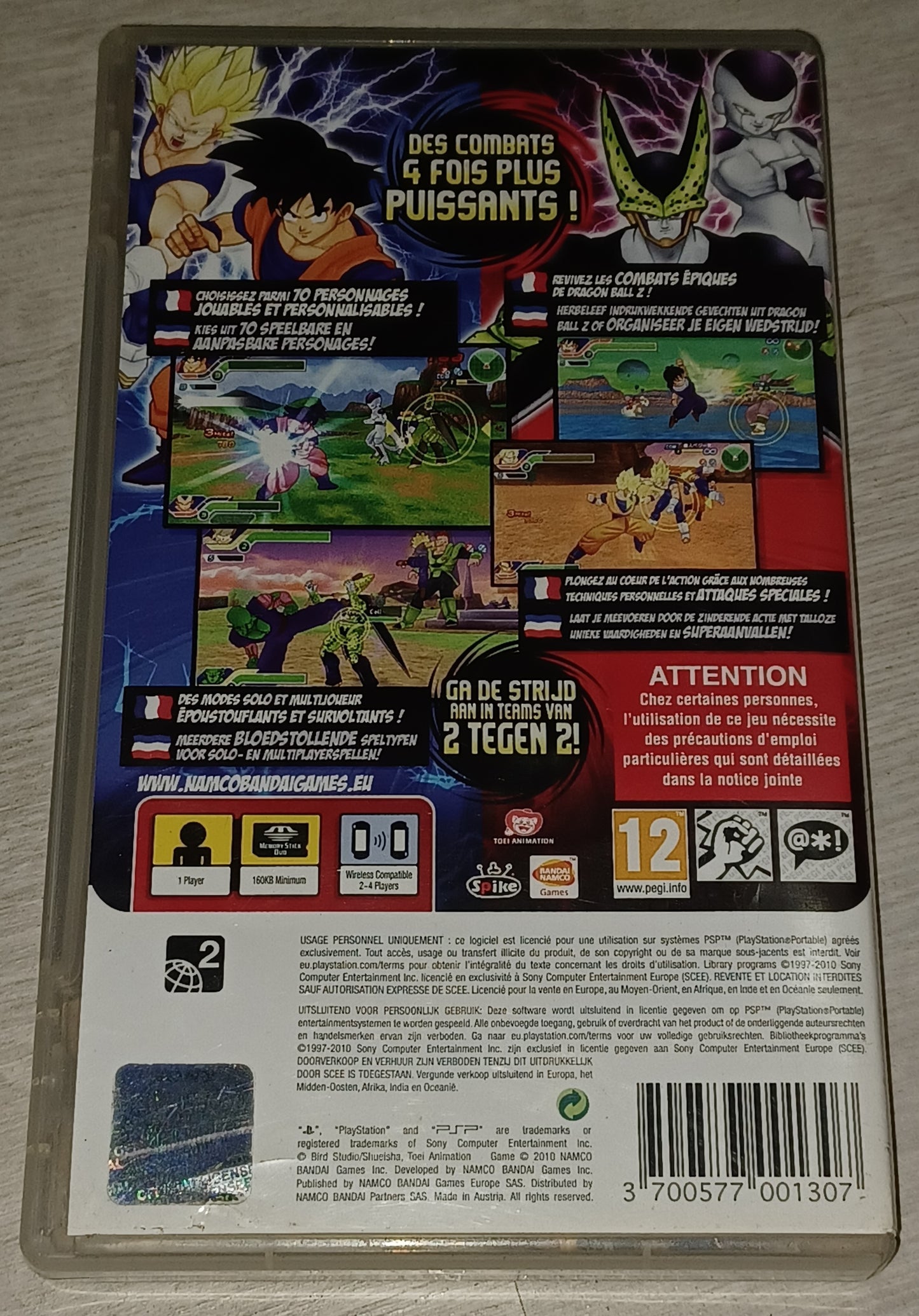 Dragonball z tenkaichi tag team