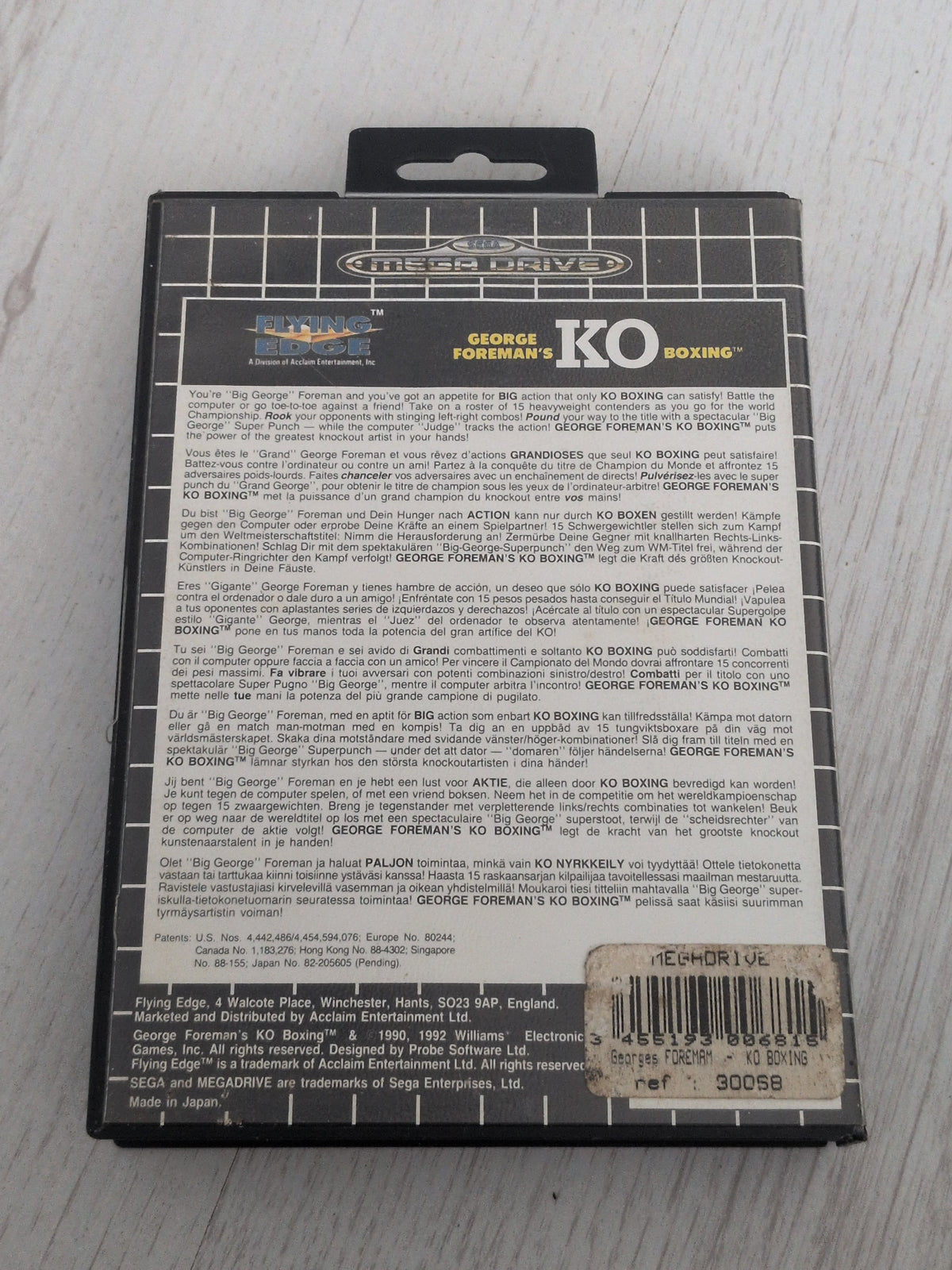 George foreman's ko boxing
