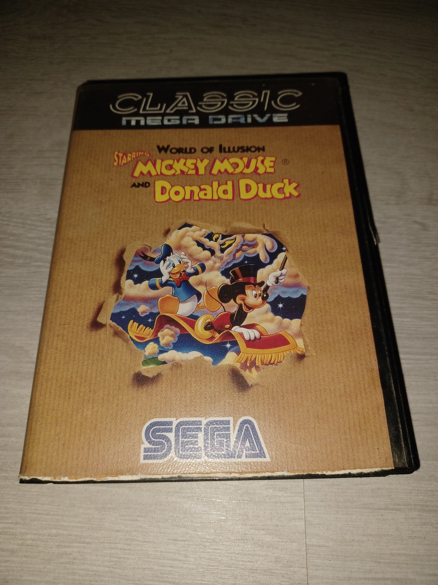 World of illusion starring Mickey mouse and donald duck