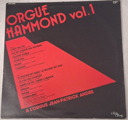 Orgue Hammond vol.1 Jean-Patrick ANDRE