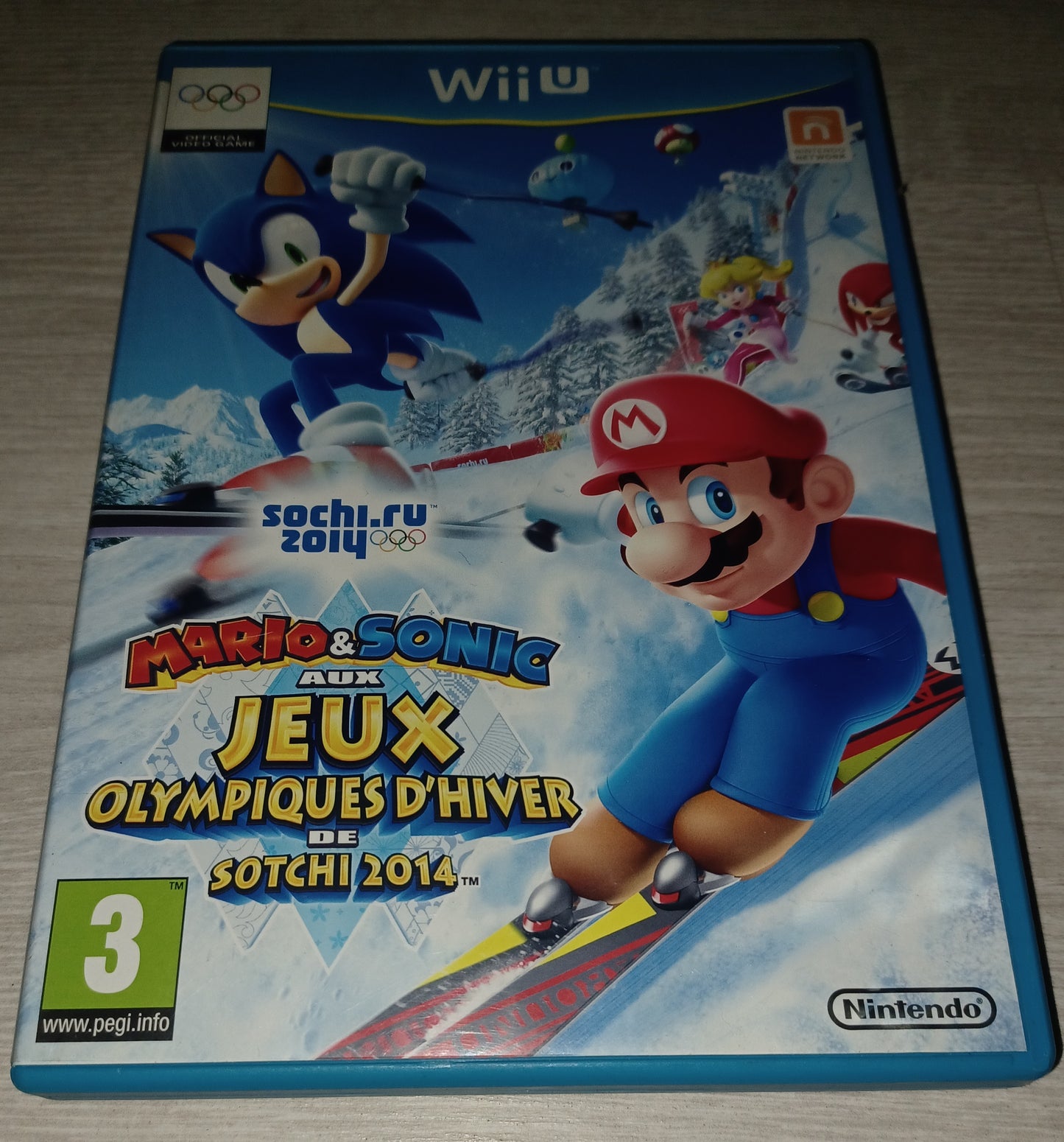 Mario & sonic aux jeux olympiques d’hiver de sotchi 2014