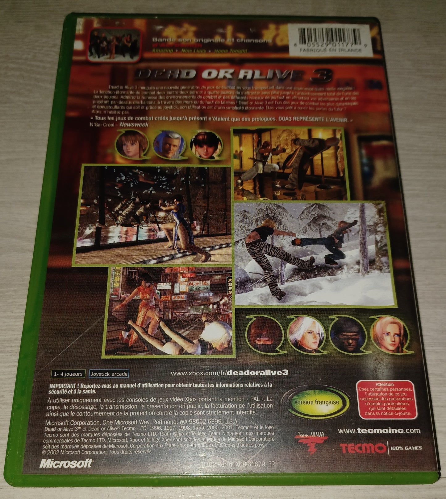 Dead or alive 3