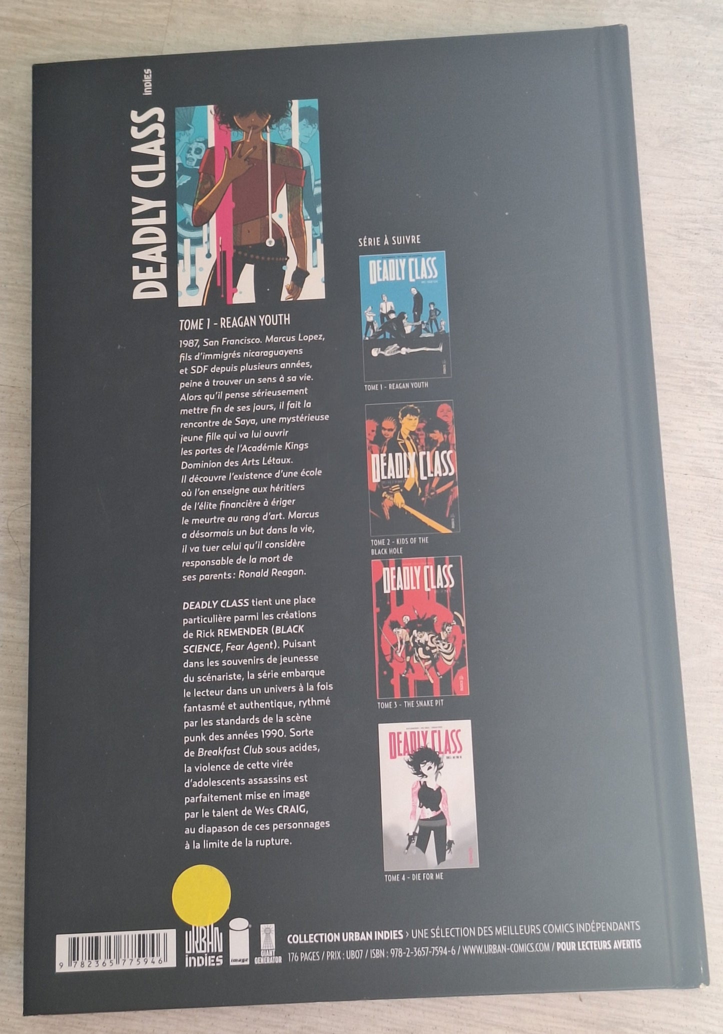 Deadly Class - Tome 1 - Reagan youth