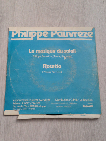 Philippe pauvrèze - La musique du soleil - Rosetta