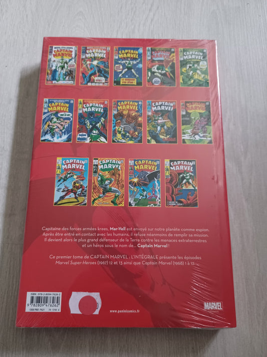 Captain marvel l'intégrale- 1967-1969