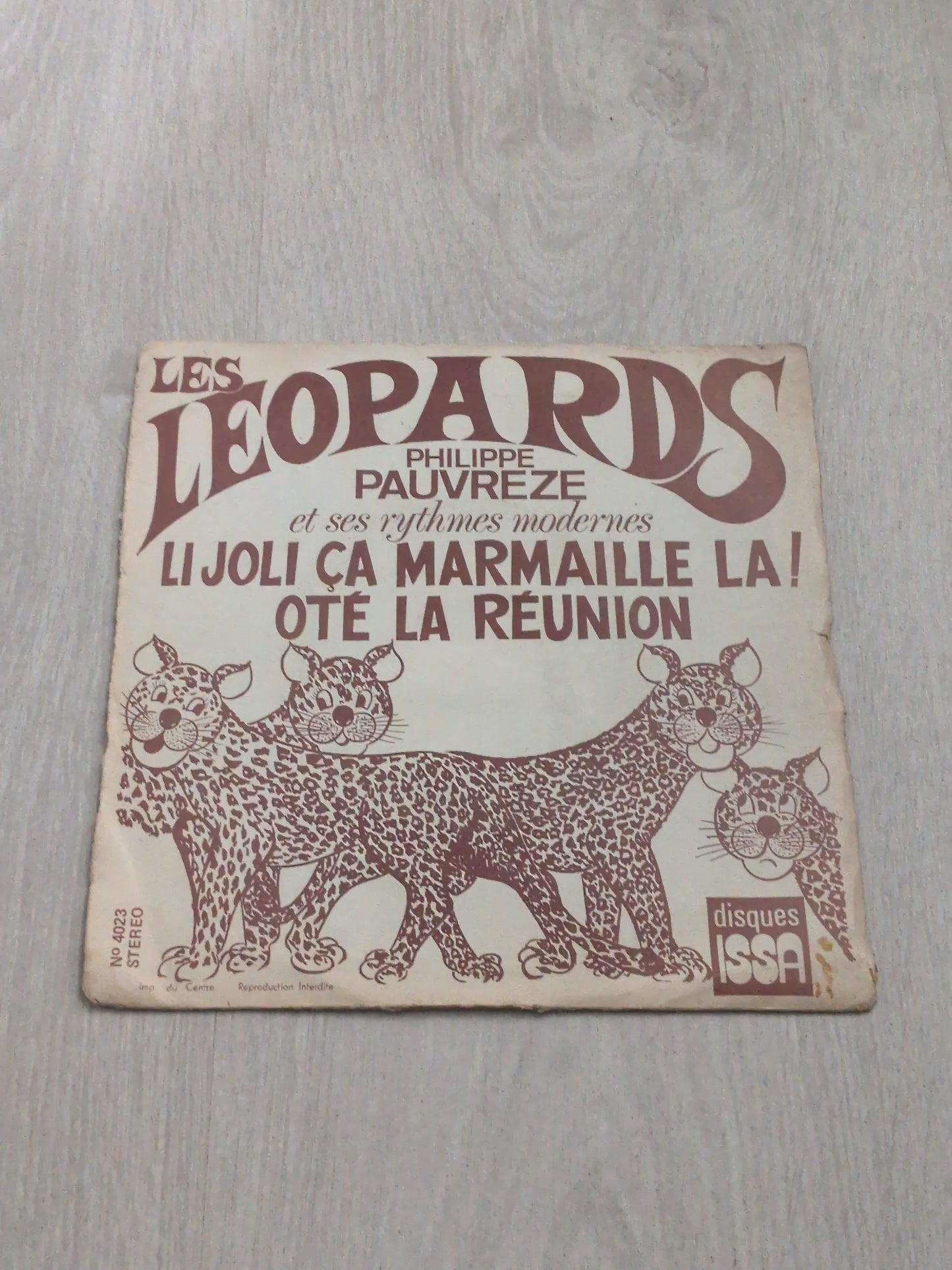 Philippe pauvreze et ses rythmes modernes - Les leopards