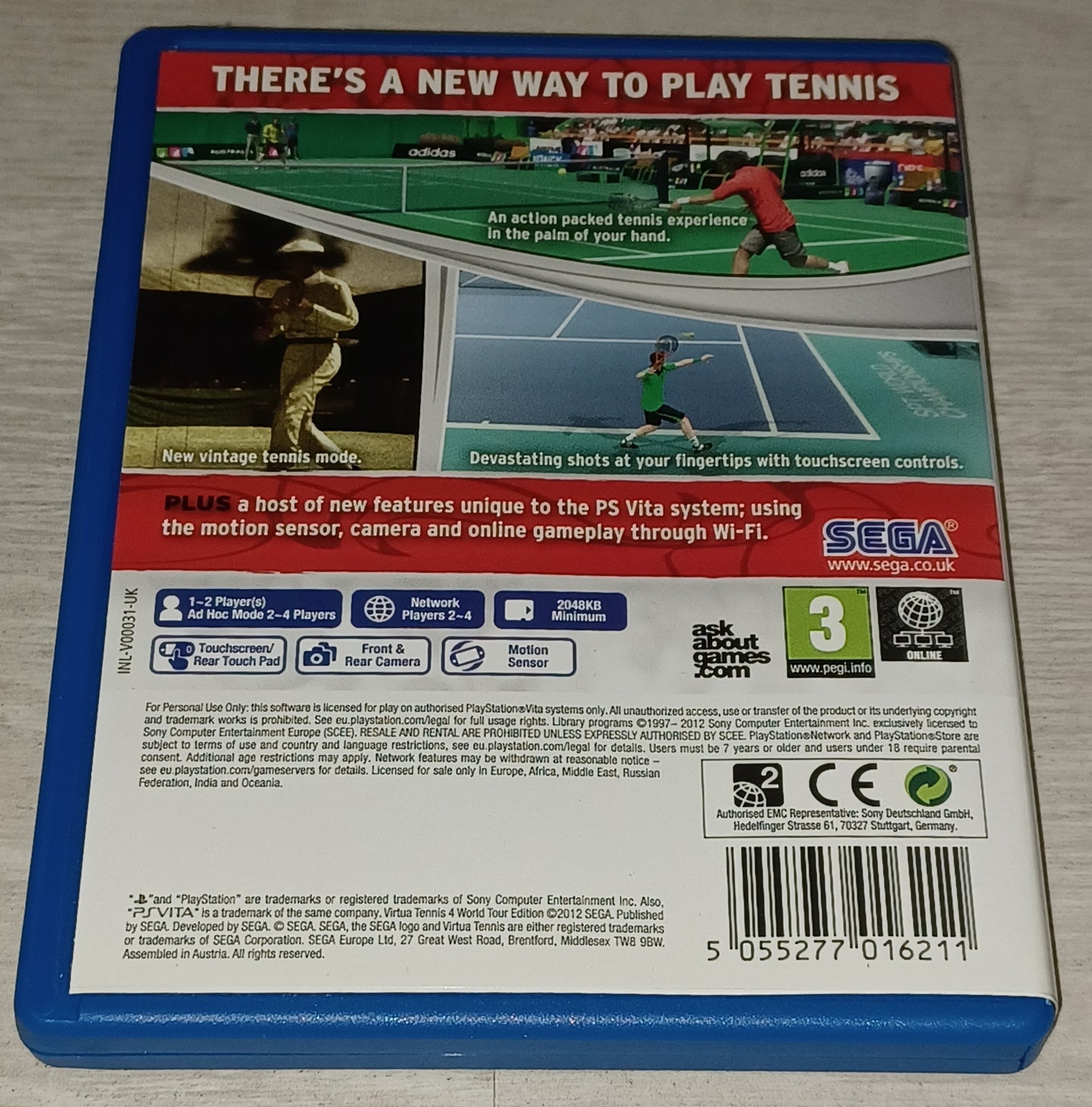 Virtua tennis 4 World tour edition