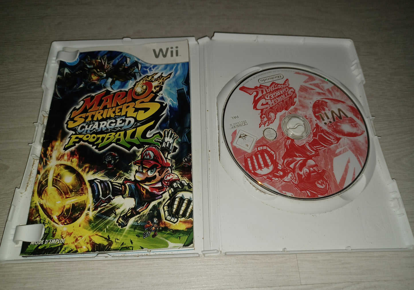 Mario strikers charged football