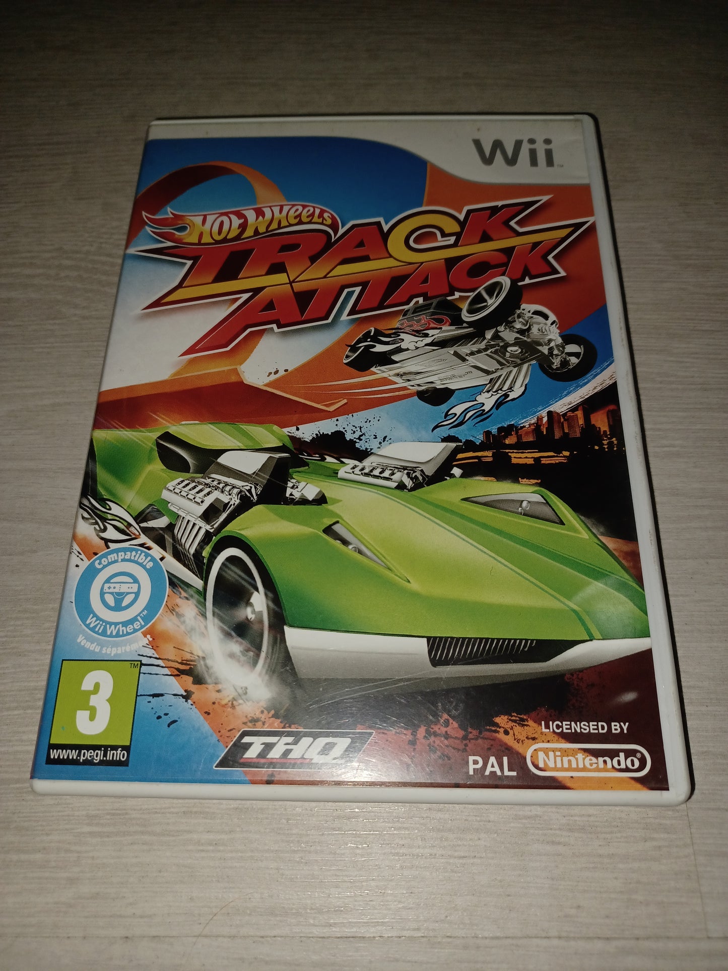 Hot wheels track attack