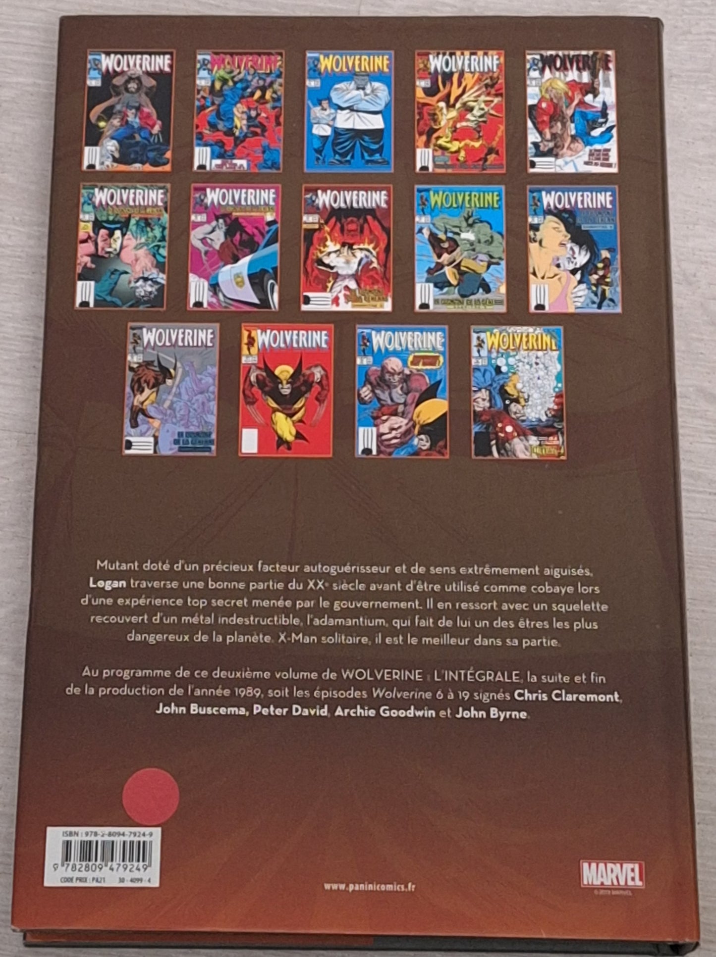Wolverine : L'intégrale 1989