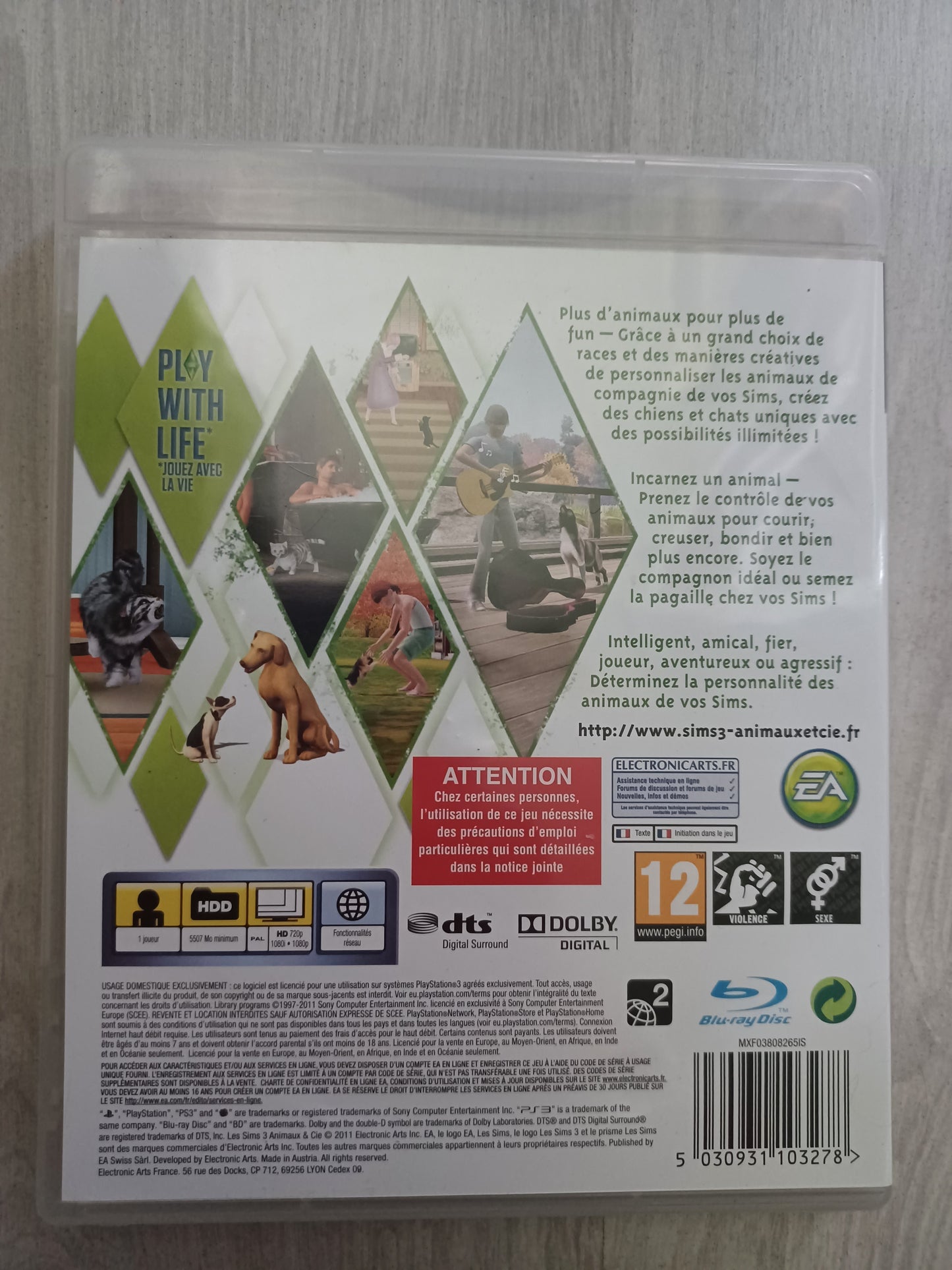 Les sims : Animaux & cie