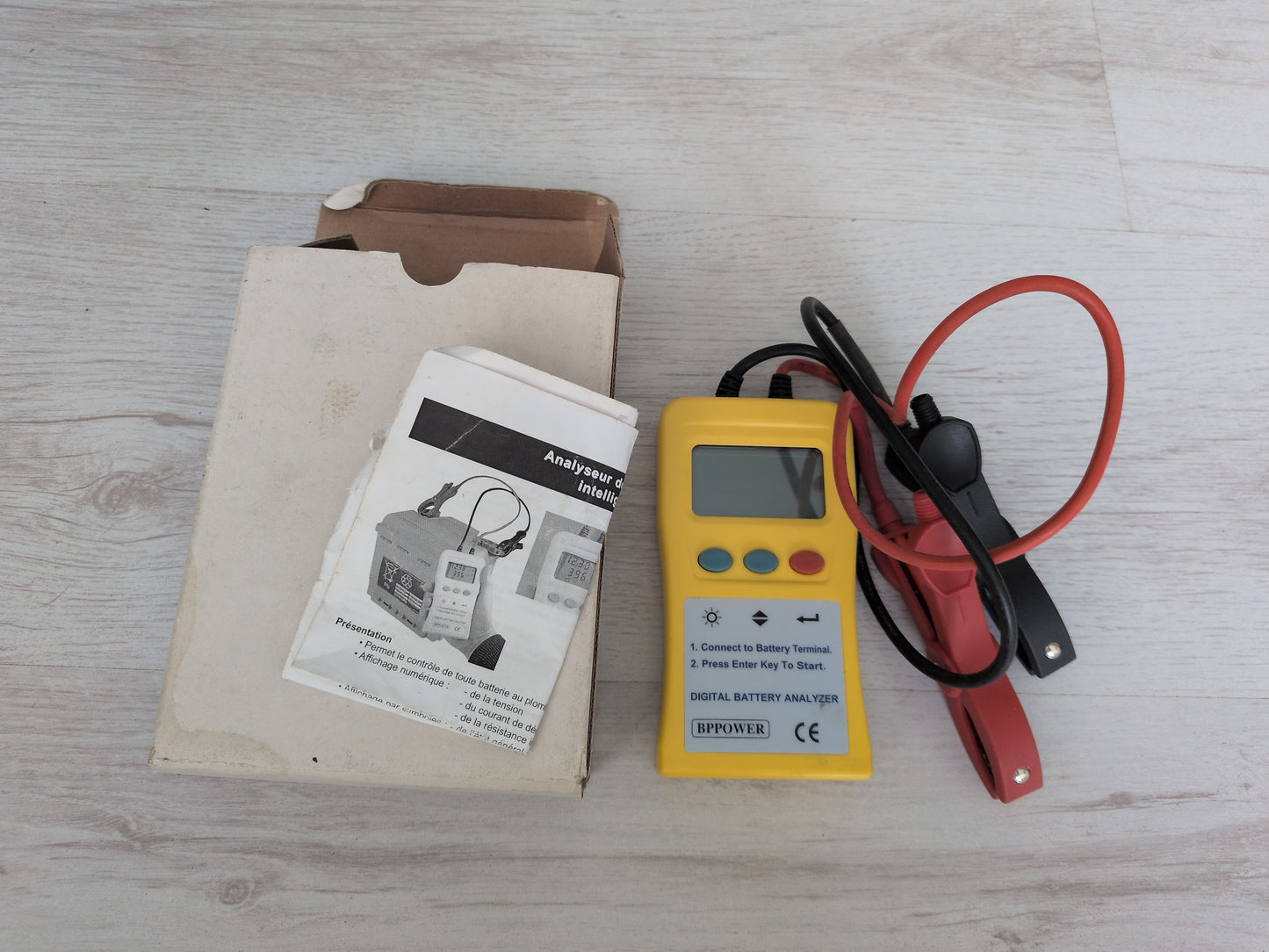 Testeur batterie