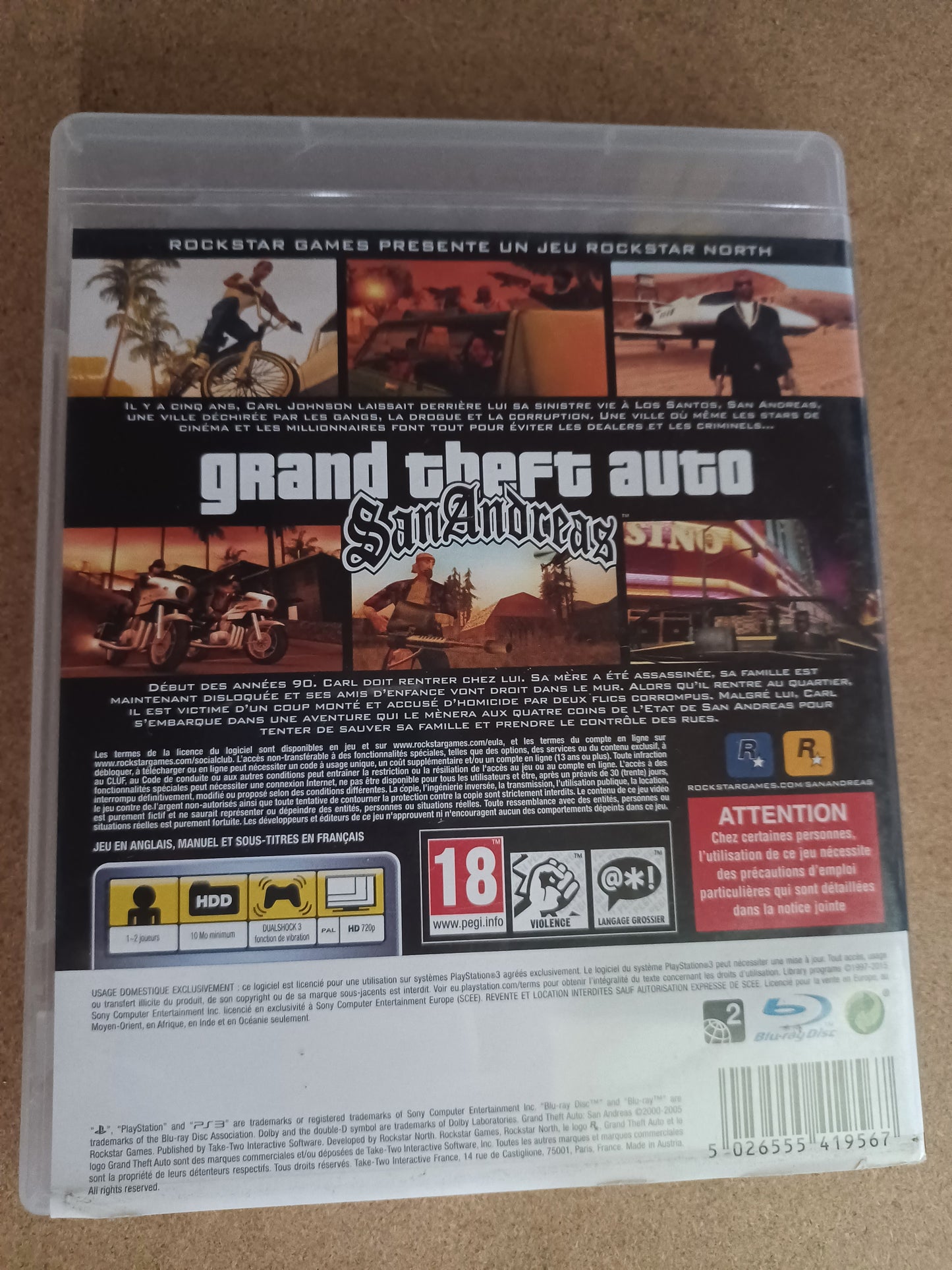 Grand theft auto San andreas