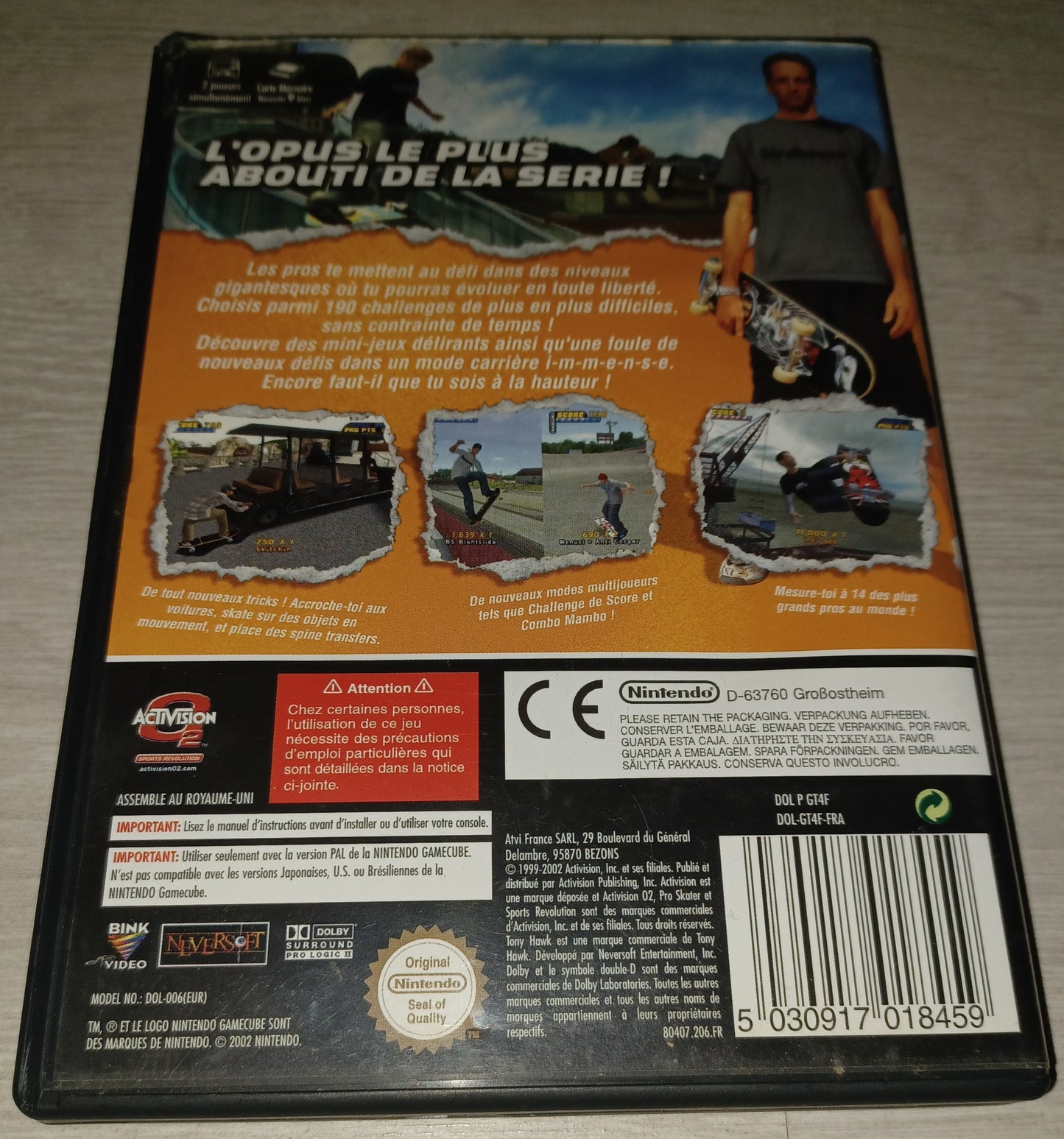 Tony hawk's pro skater 4